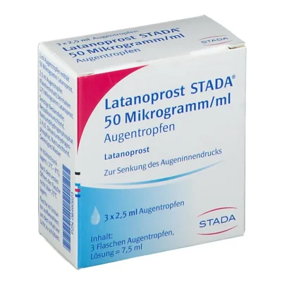 قطره لاتانوپروست استادا 50 میکروگرم/میلی لیتر 2.5 میلی لیتر Latanoprost STADA 50 mcg/ml 2.5 ml Ophthalmic Drop