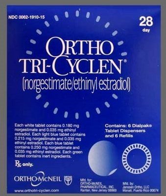 قرص ORTHO TRI CYCLEN TAB