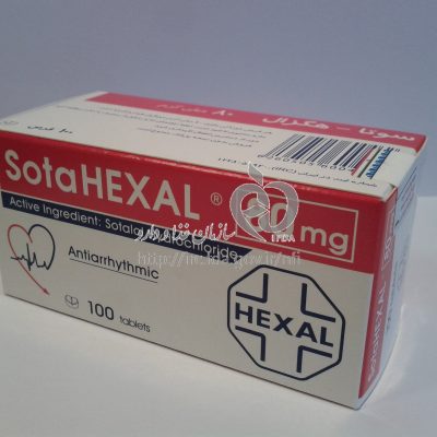 قرص سوتاهگزال 80 میلی گرم SOTAHEXAL Tablet 80 mg