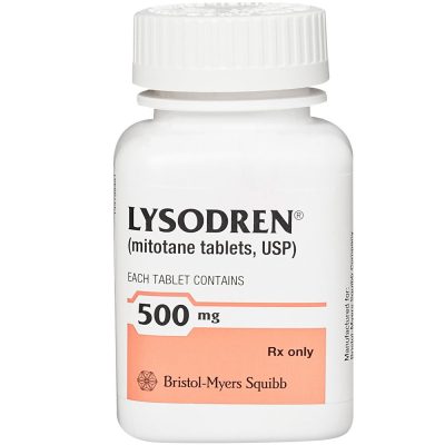 قرص لایسودرن 500 میلی گرم -لایزودرن -لیسودرین-لیزودرن LYSODREN® 500MG TAB