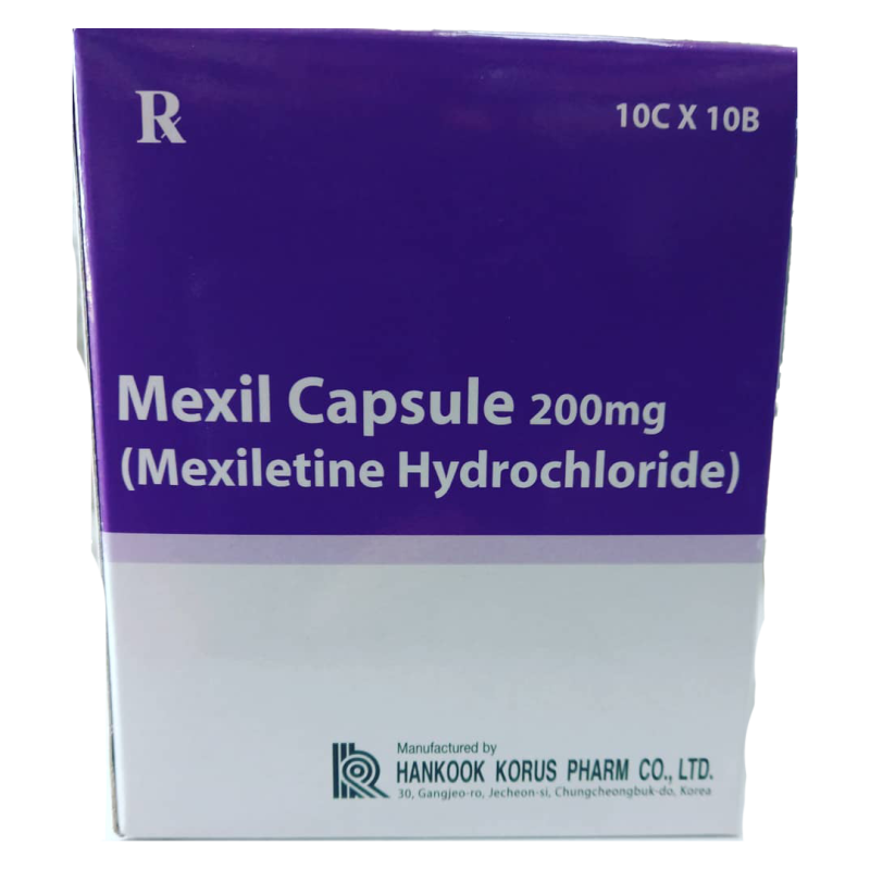 کپسول مگزیل 200 میلی گرم MEXILETINE HCL 200MG TAB - تصویر 1