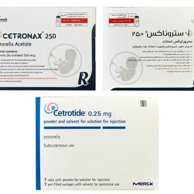پودر قابل تزریق ستروتاید 250 میکروگرم CETROTIDE® 250MCG VIAL