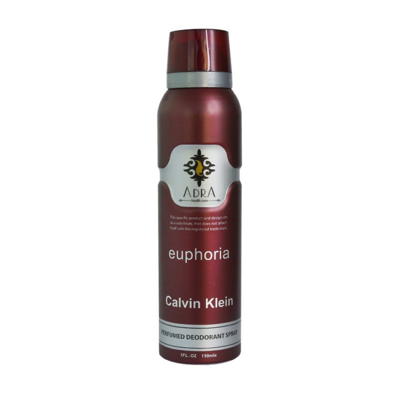 اسپری خوشبو کننده بدن زنانه آدرا مدل Euphoria Calvin Klein حجم 150 میلی لیتر - تصویر 3