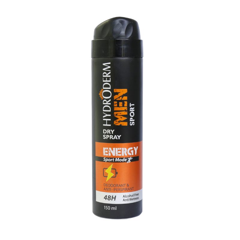 اسپری دئودورانت و آنتی پرسپیرانت مردانه هیدرودرم مدل Energy حجم 150 میلی لیتر - تصویر 2