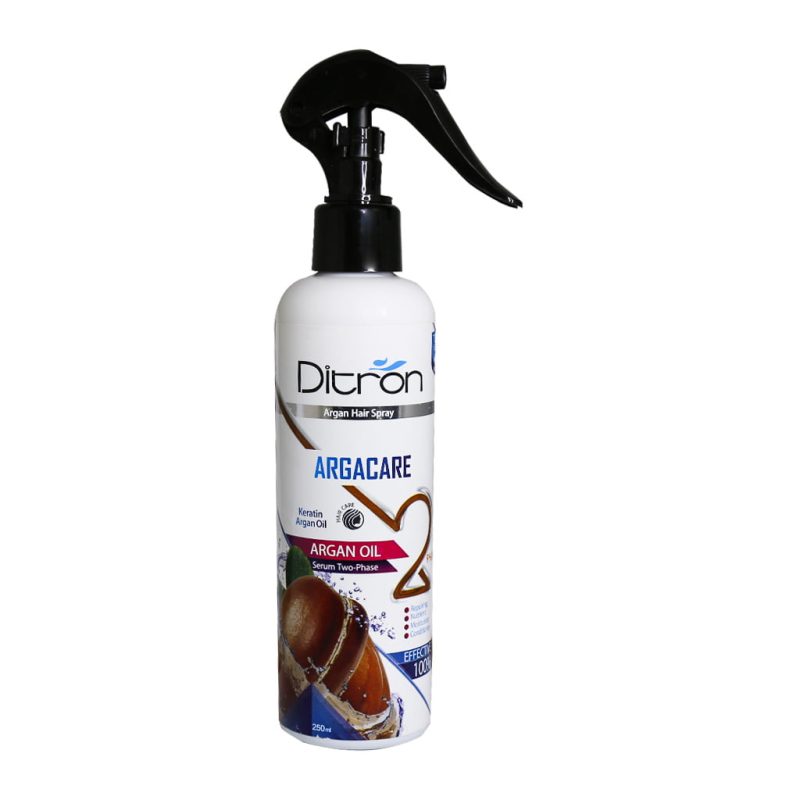 سرم دو فاز رطوبت رسان دیترون حاوی کراتین و روغن آرگان 250 میلی لیتر - تصویر 2