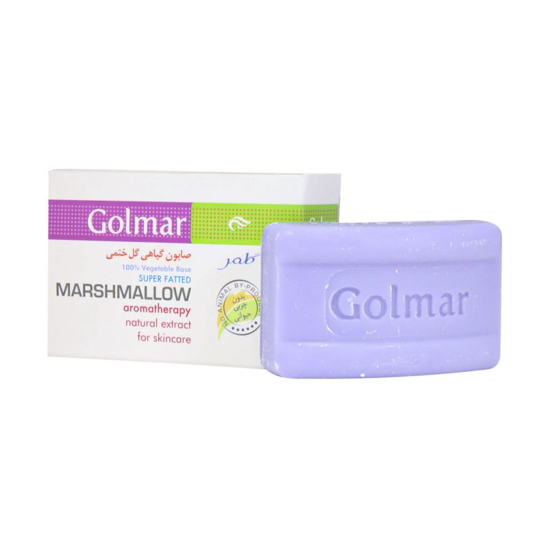 صابون گیاهی گل ختمی گلمر نرم و لطیف کننده پوست 90 گرم - تصویر 4