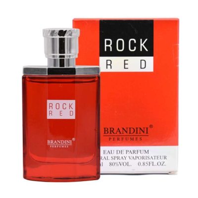 عطر جیبی مردانه برندینی مدل Rock Red حجم 25 میلی لیتر