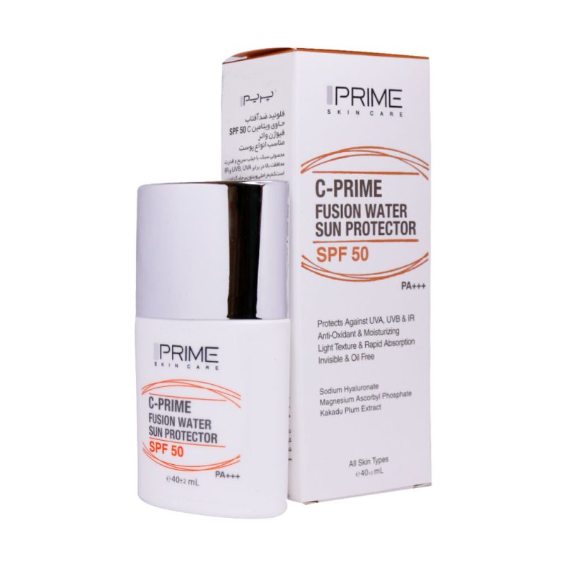 فلوئید ضد آفتاب SPF50 فیوژن واتر پریم حاوی ویتامین C حجم 40 میلی لیتر - تصویر 4