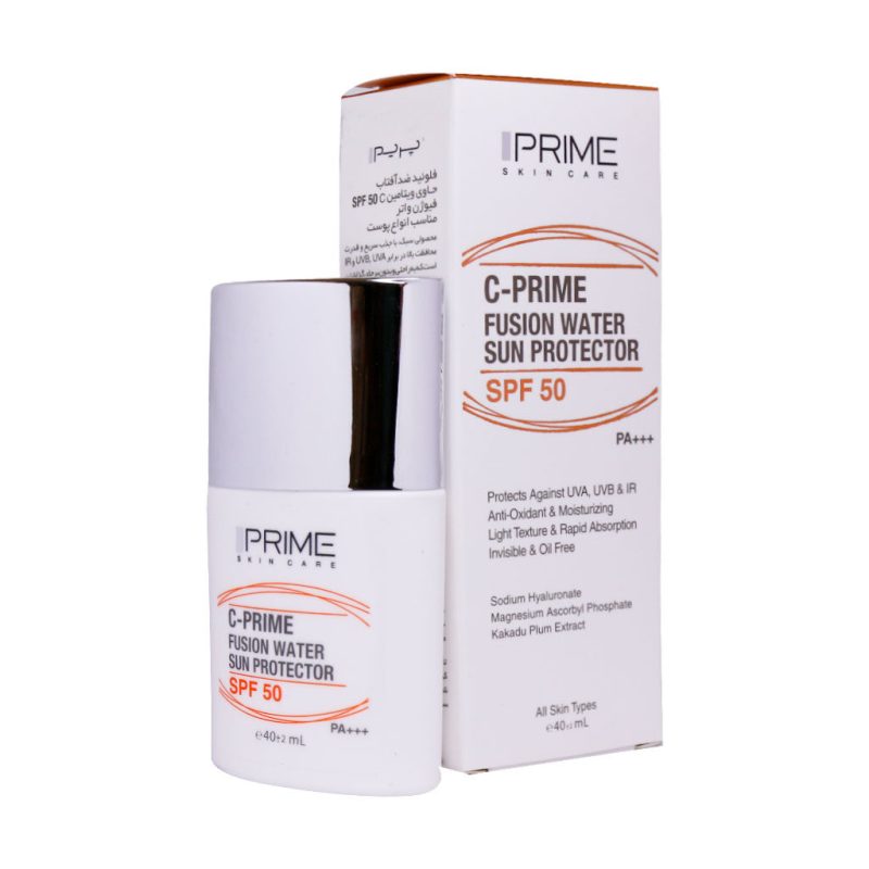 فلوئید ضد آفتاب SPF50 فیوژن واتر پریم حاوی ویتامین C حجم 40 میلی لیتر - تصویر 5