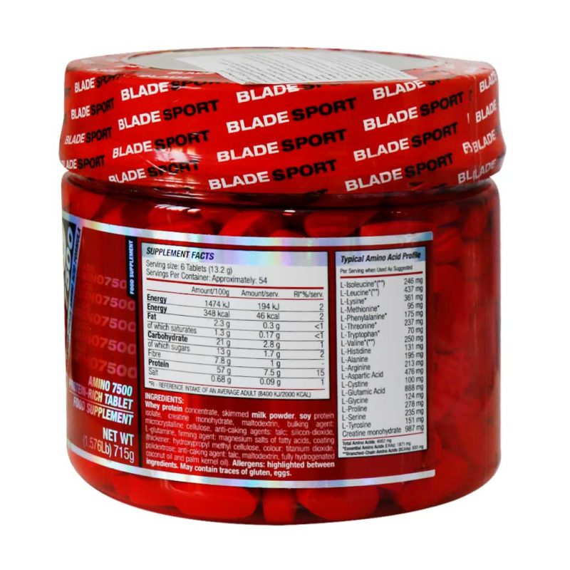قرص بلید آمینو 7500 بلید اسپرت 325 عدد - تصویر 4