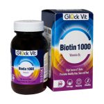 قرص بیوتین 1000 میکروگرم گلوک ویت 30 عدد - تصویر 4