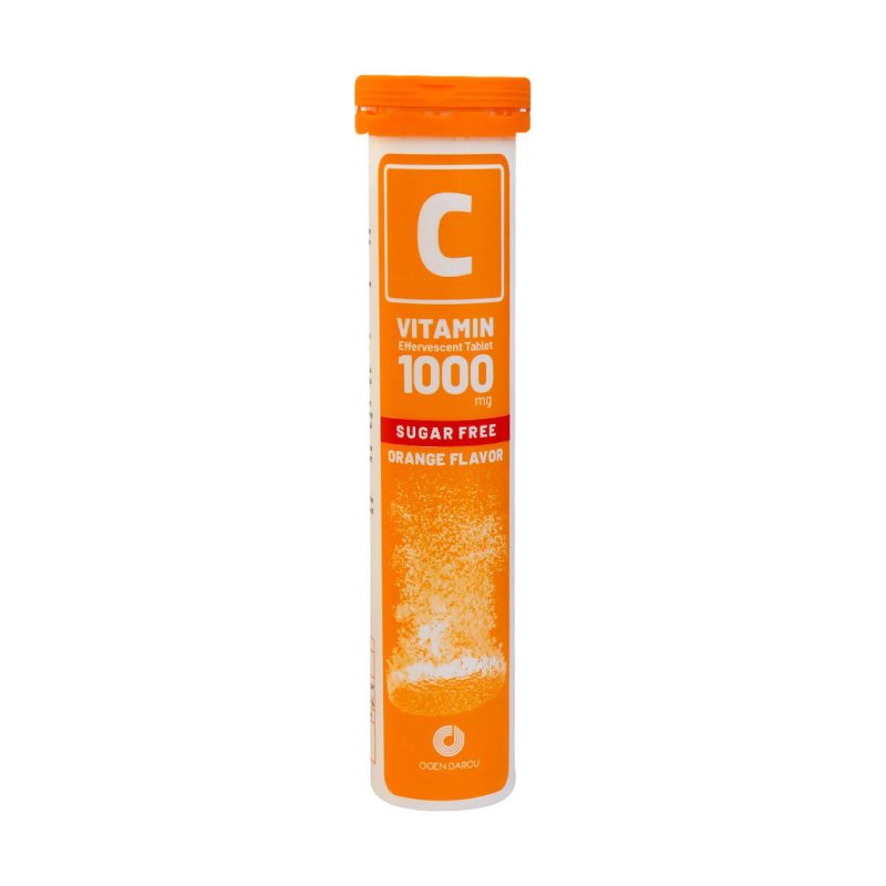 قرص جوشان ویتامین C 1000 میلی گرم اوژن دارو 20 عدد - تصویر 3