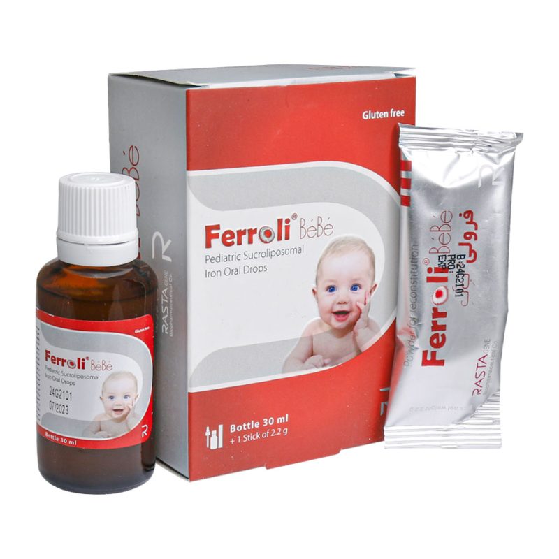 قطره خوراکی آهن سوکرولیپوزومال فرولی ب ب رستاژن 30 میلی لیتر - تصویر 4