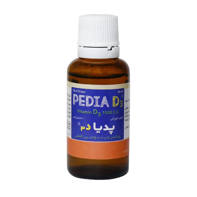 قطره خوراکی پدیا د3 دارو افشان شایگان 30 میلی لیتر - تصویر 3