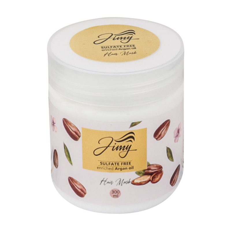 ماسک تقویت کننده و نرم کننده مو با آبکشی جیمی حاوی روغن آرگان 300 میلی لیتر - تصویر 2