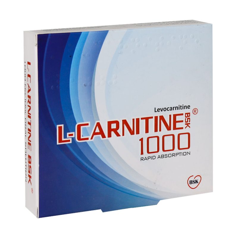 محلول خوراکی ال کارنیتین 1000 بی اس کی 10 عدد - تصویر 2