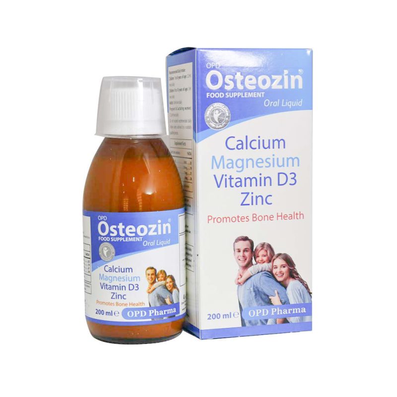 محلول خوراکی او پی دی استئوزین او پی دی فارما 200 میلی لیتر - تصویر 5