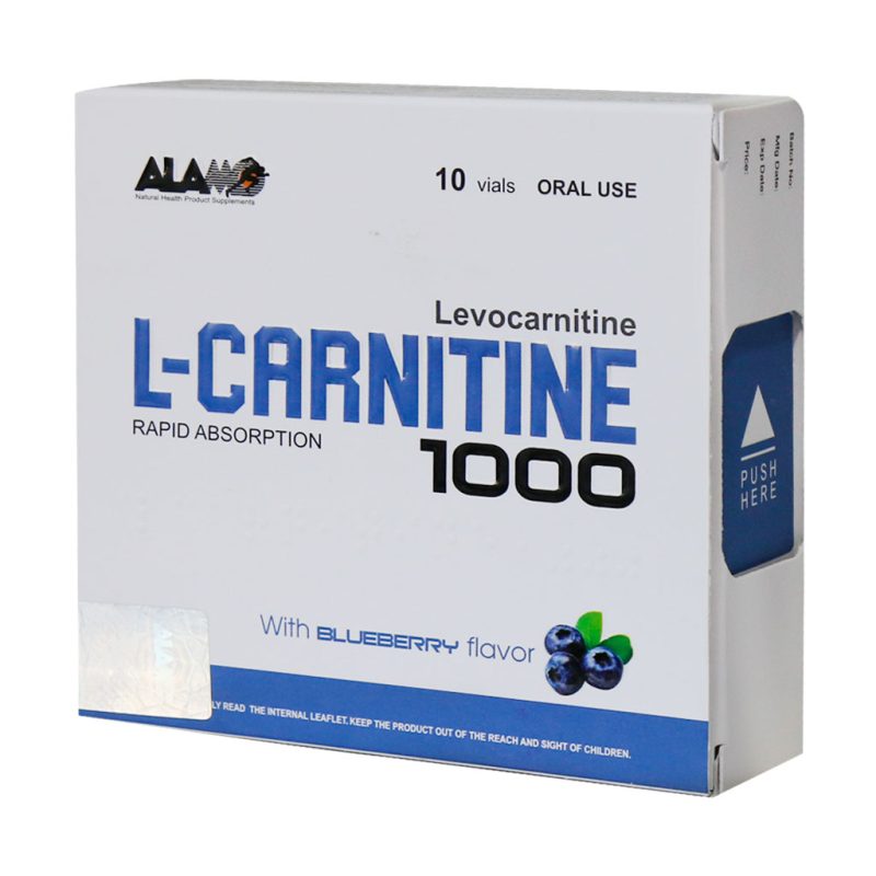 ویال خوراکی ال کارنیتین 1000 آلامو 10 عدد - تصویر 4