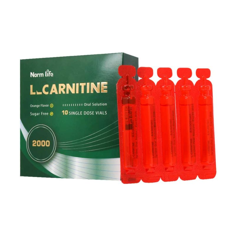 ویال خوراکی ال کارنیتین 2000 میلی گرم نورم لایف 10 عدد - تصویر 4