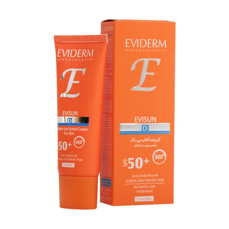 کرم ضد آفتاب پوست خشک SPF50 اویدرم 40 میلی لیتر - تصویر 4