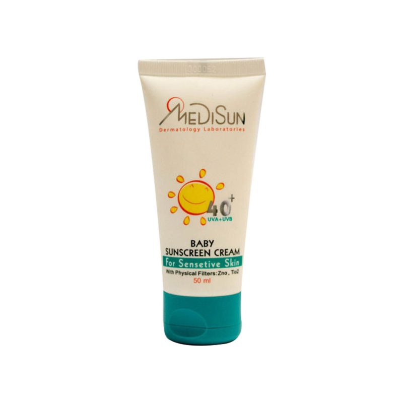 کرم ضد آفتاب کودک مدیسان +SPF40 مناسب پوست حساس 50 میلی لیتر - تصویر 2