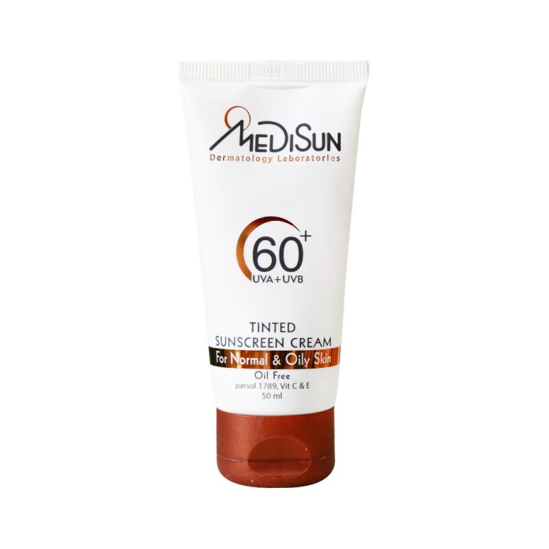 کرم ضد آفتاب SPF60 مدیسان مناسب پوست چرب و معمولی 50 میلی لیتر - تصویر 2