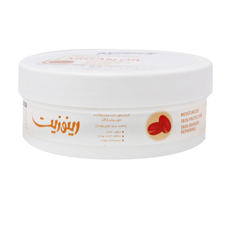 کرم کاسه ای مرطوب کننده و نرم کننده حاوی روغن آرگان رینوزیت 200 میلی لیتر - تصویر 5