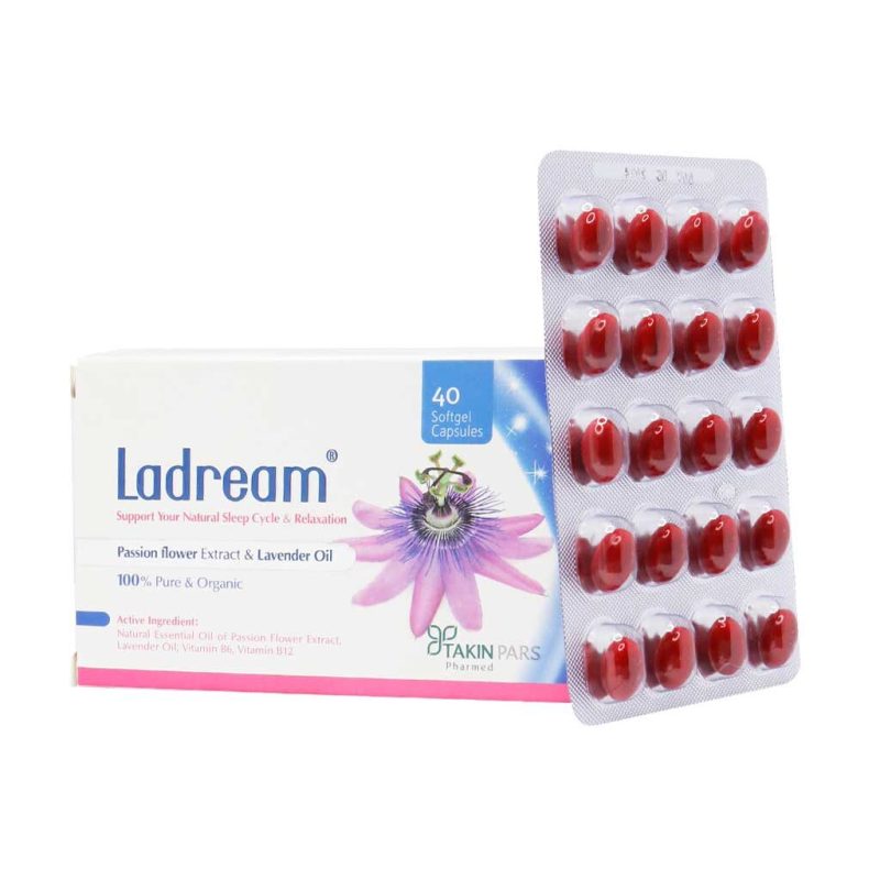 کپسول نرم ژلاتینی لادریم تکین پارس فارمد 40 عدد - تصویر 5
