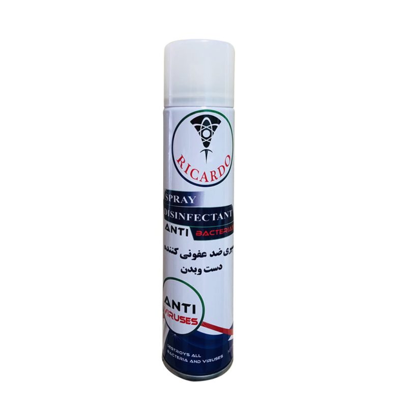 اسپری ضد عفونی کننده دست و بدن ریکاردو 300 میلی لیتر - تصویر 2