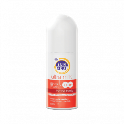 لوسیون ضد آفتاب رولی سان سنس اولترا میلک ⁺SPF50 ایگو ۵۰ میلی لیتر