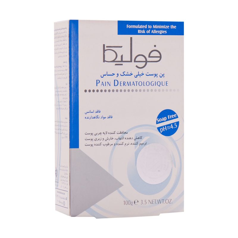 پن پوست خشک و حساس فولیکا ۱۰۰ گرم - تصویر 2