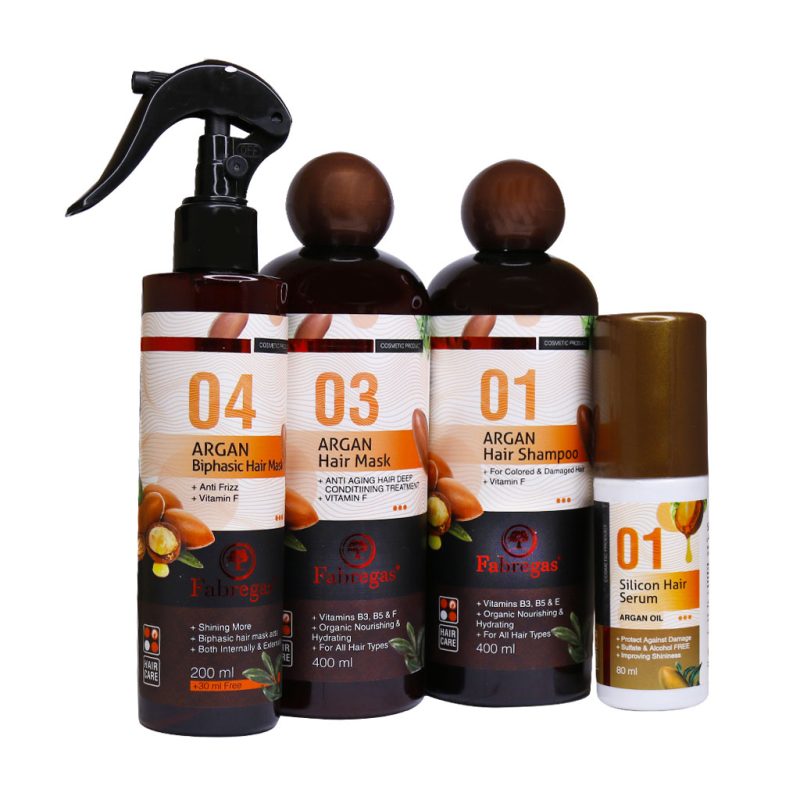 پک مراقبت مو فابریگاس مدل Argan بسته 4 عددی - تصویر 2