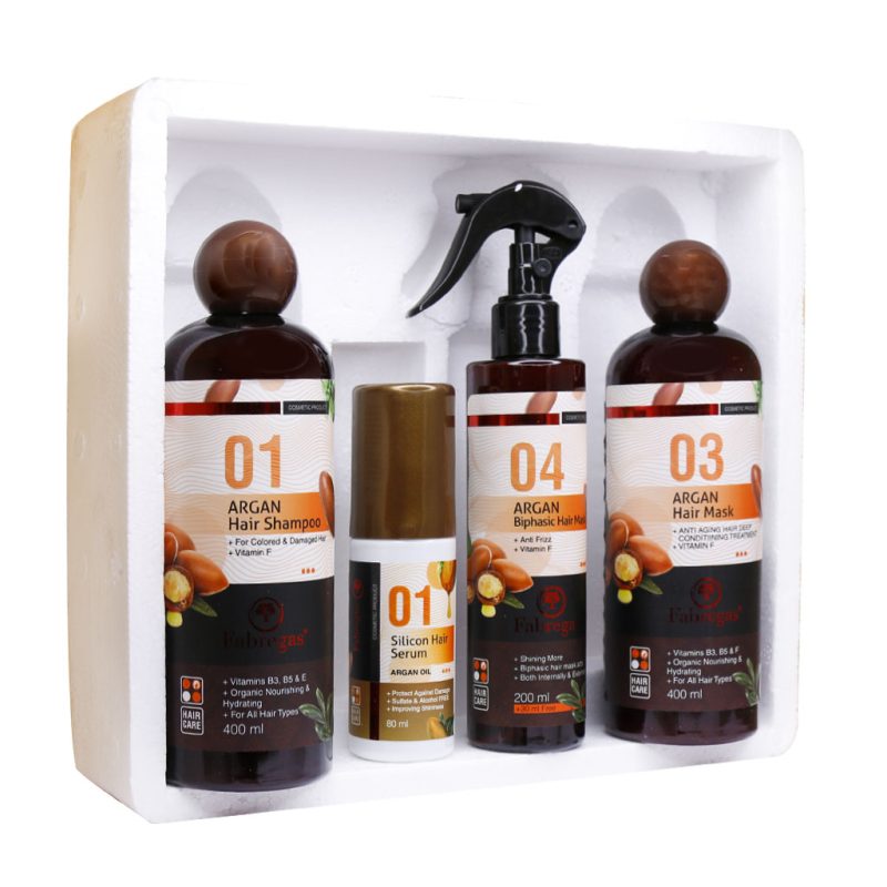 پک مراقبت مو فابریگاس مدل Argan بسته 4 عددی - تصویر 4