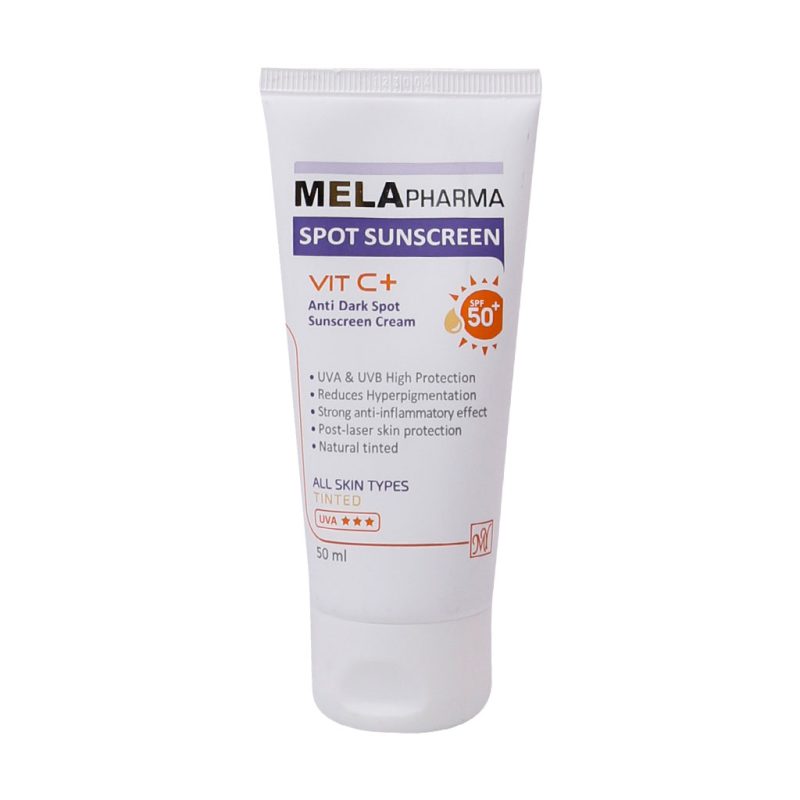 کرم ضد آفتاب ضد لک رنگی SPF 50 ملافارما مای فارما 50 میلی لیتر - تصویر 2
