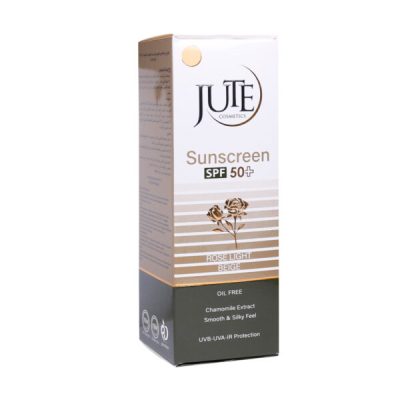 کرم ضد آفتاب SPF50 ژوت مناسب انواع پوست 50 میلی لیتر