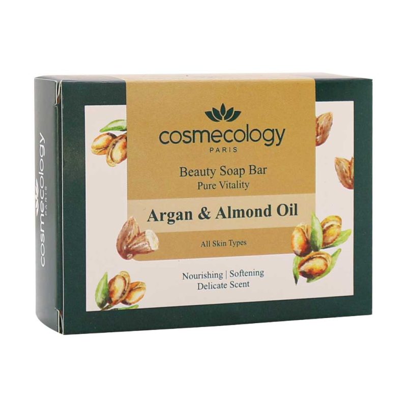 صابون روغن بادام و آرگان کاسمکولوژی 120 گرم - تصویر 2