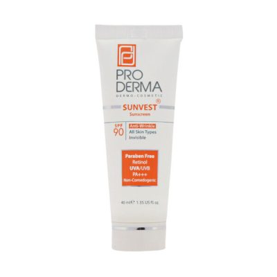 کرم ضد آفتاب و ضد چروک پرودرما SPF90 حجم ۴۰ میلی لیتر