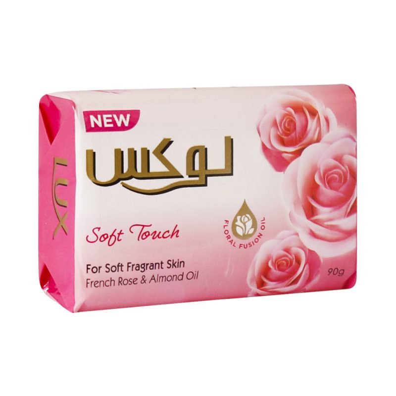 صابون لوکس حاوی عصاره رز فرانسوی مدل Soft Touch - تصویر 3