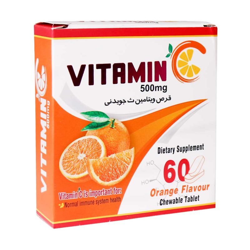 قرص جویدنی ویتامین C 500 میلی گرم دنیا دارو - تصویر 2