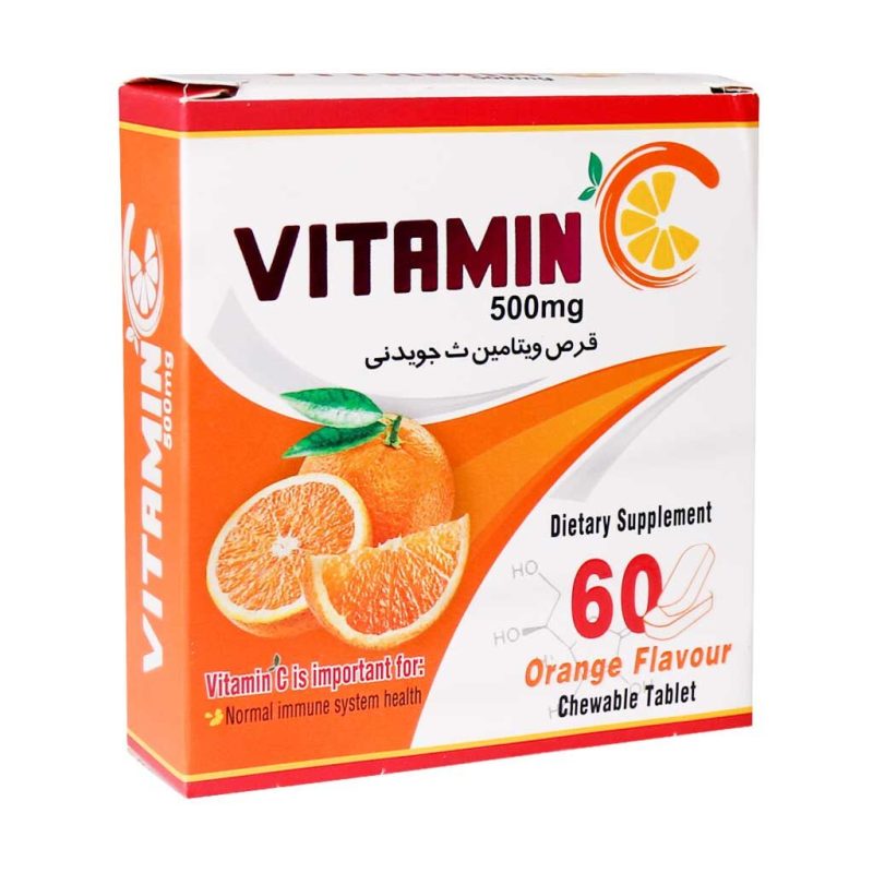 قرص جویدنی ویتامین C 500 میلی گرم دنیا دارو - تصویر 3