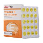 کپسول ژلاتینی نرم ویتامین E 400 واحد آپوویتال 40 عدد - تصویر 5