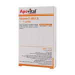 کپسول ژلاتینی نرم ویتامین E 400 واحد آپوویتال 40 عدد - تصویر 7