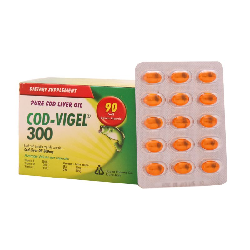 کپسول کاد ویژل 300 میلی گرم دانا 90 عدد - تصویر 4
