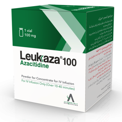 پودر برای تزریق لوکازا 100 میلی گرم LEUKAZA 100MG POWDER FOR INJ